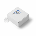 Style L Prewound Plastic Sided 75D/2(60WT) Embroidery Bobbins(144 Bobbins) 120 Yards - White