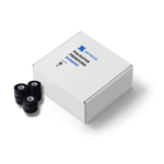 Style L Prewound Magnetic Sided With Plastic Core 70D/2(60WT) Embroidery Bobbins(144 Bobbins) 120 Yards – Black